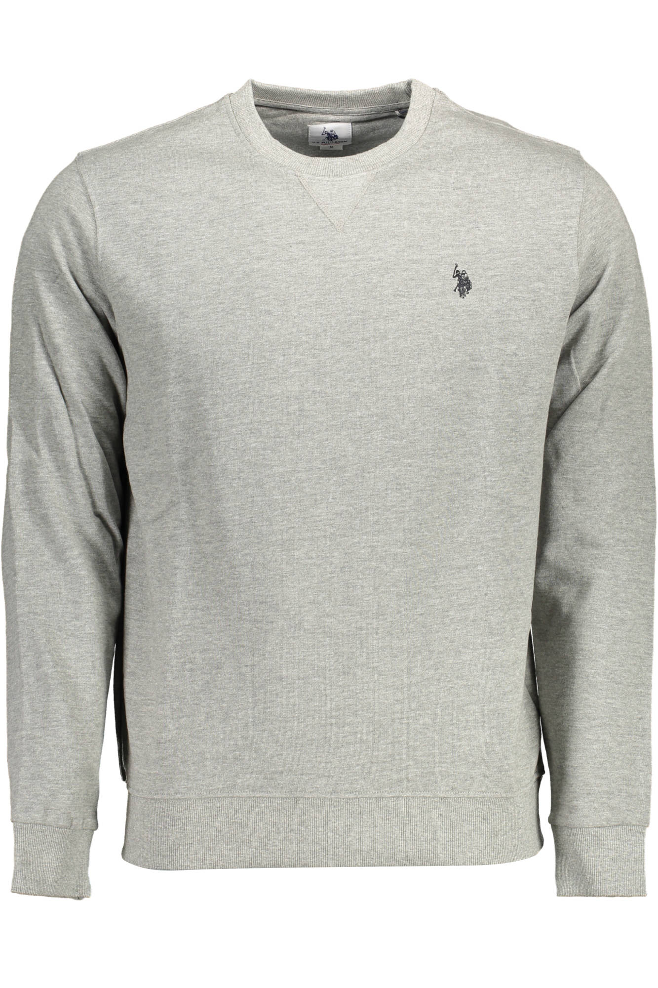 US POLO ASSN. MEN'S GRAY ZIP-UP SWEATSHIRT