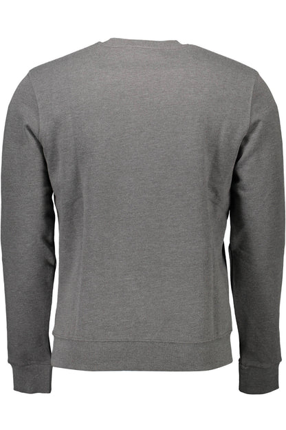 US POLO ASSN. MEN'S GRAY ZIP-UP SWEATSHIRT