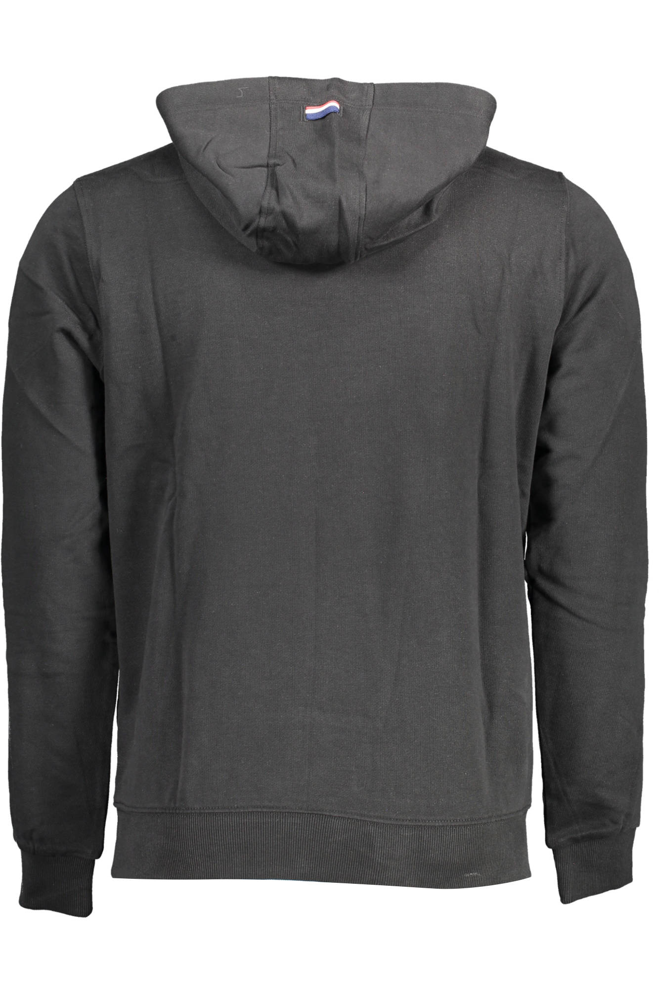 US POLO ASSN. MEN'S BLACK ZIP-UP SWEATSHIRT