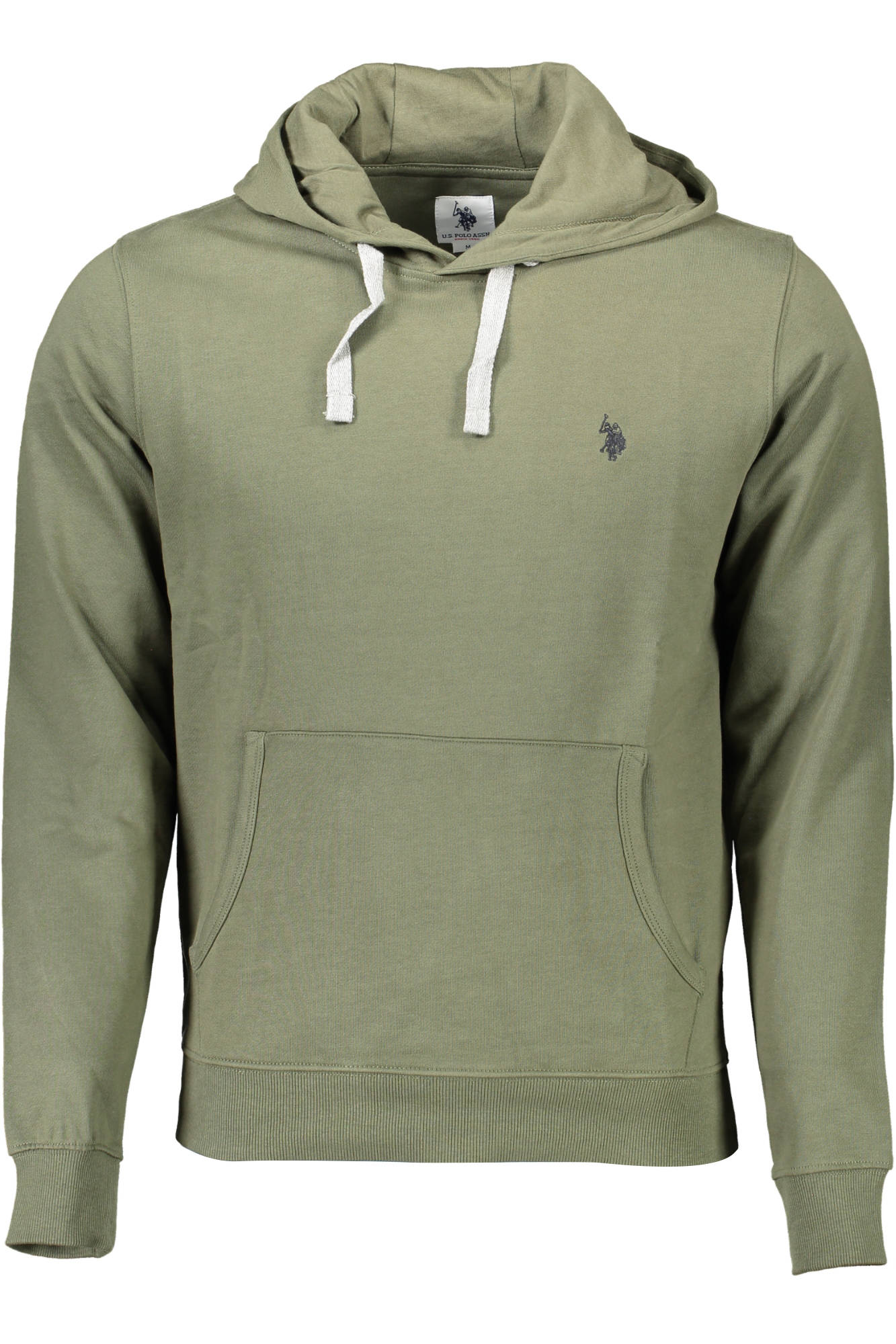 US POLO ASSN. MEN'S GREEN ZIP-UP SWEATSHIRT
