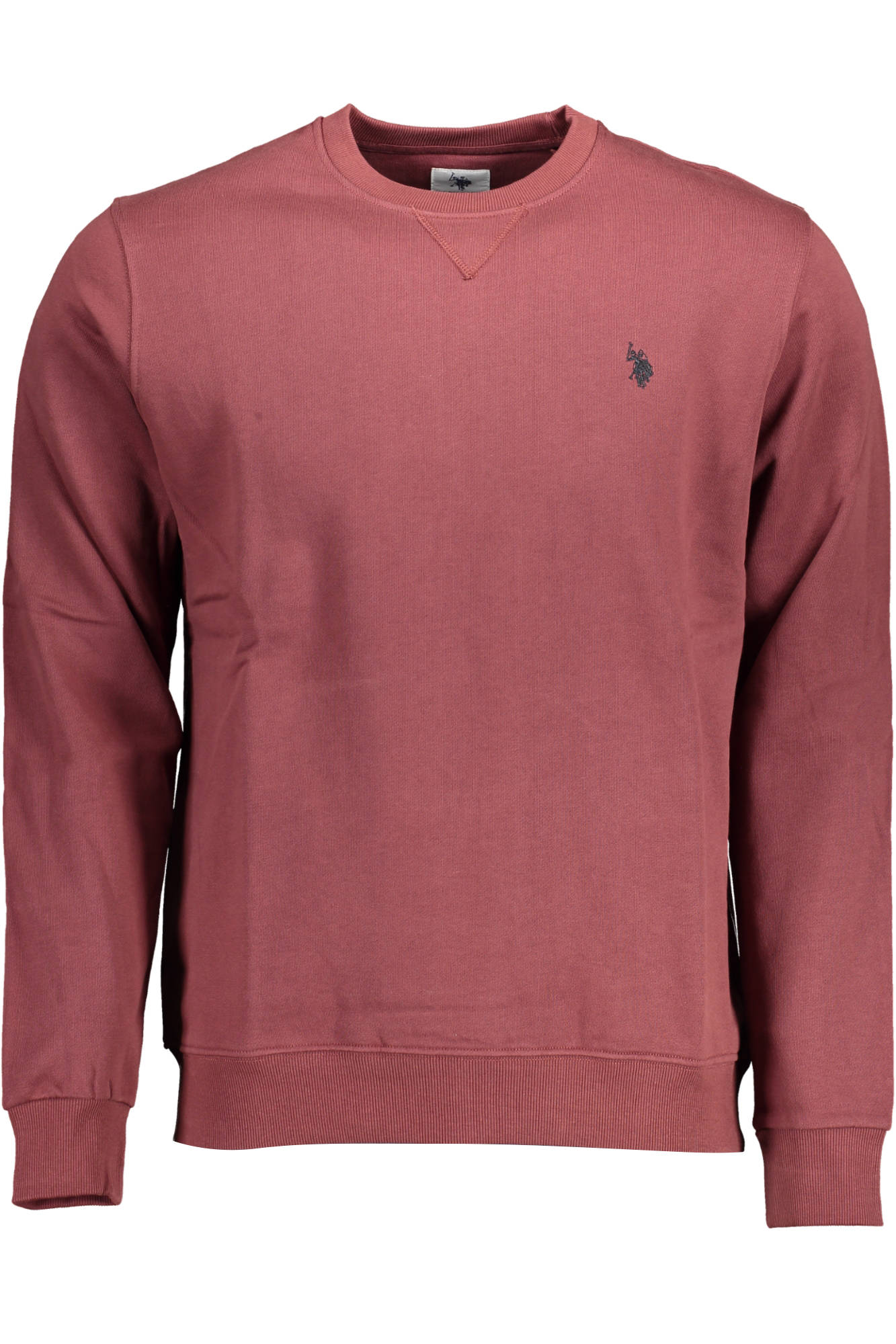 US POLO ASSN. MEN'S PURPLE ZIP-UP SWEATSHIRT