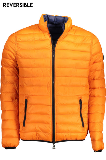 US POLO ASSN. MEN'S ORANGE JACKET
