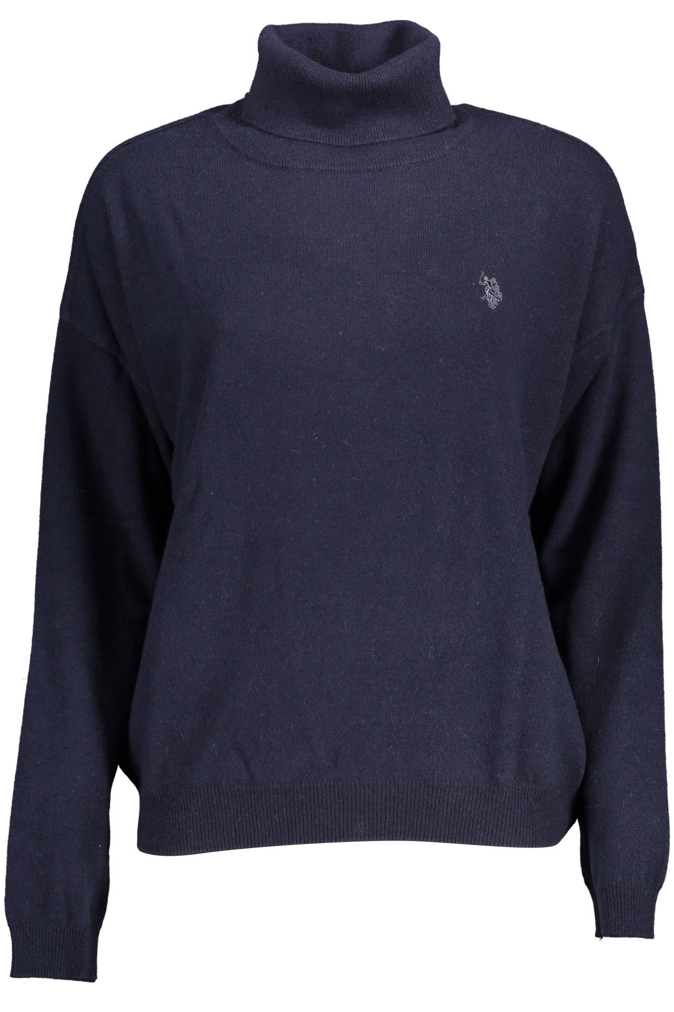 US POLO ASSN. WOMEN'S BLUE TURTLENECK