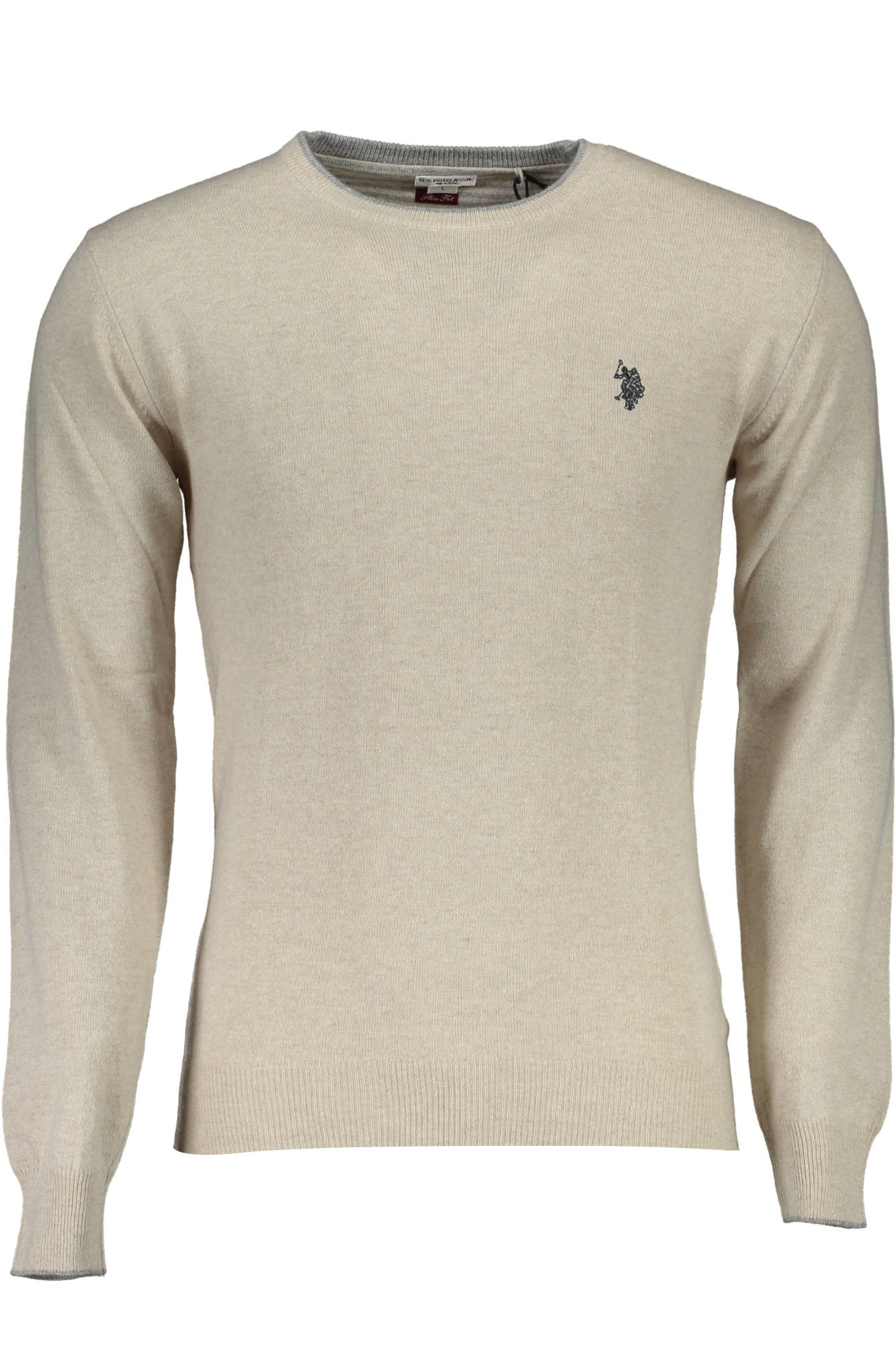 US POLO ASSN. MEN'S BEIGE SWEATER