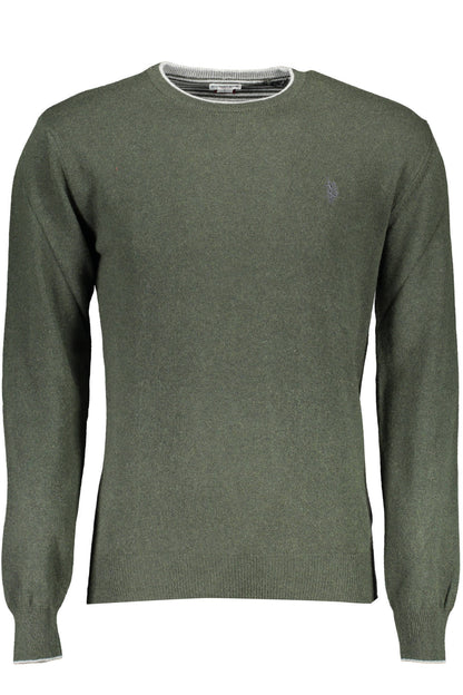 US POLO ASSN. MEN'S GREEN SWEATER