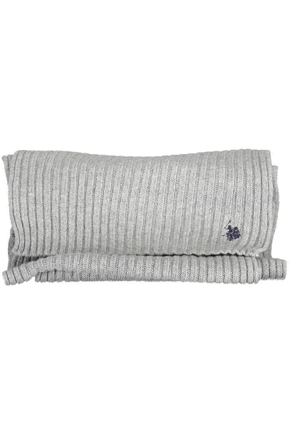 US POLO ASSN. MEN'S SCARF, GREY