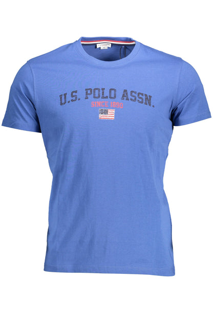 US POLO ASSN. MEN'S SHORT-SLEEVE T-SHIRT, BLUE