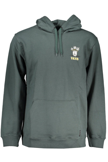 VANS GREEN MEN'S ZIPLESS SWEATSHIRT