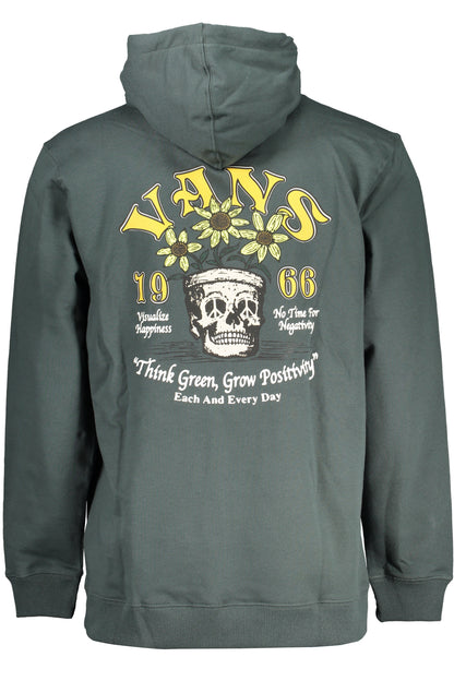 VANS GREEN MEN'S ZIPLESS SWEATSHIRT