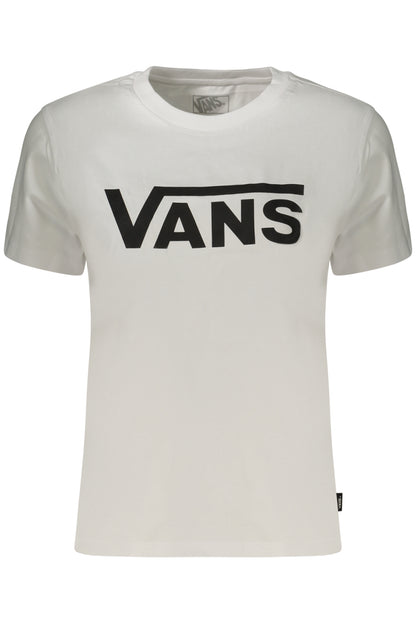 VANS WOMEN'S SHORT-SLEEVE T-SHIRT WHITE