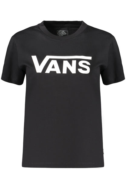 VANS WOMEN'S SHORT-SLEEVE T-SHIRT BLACK