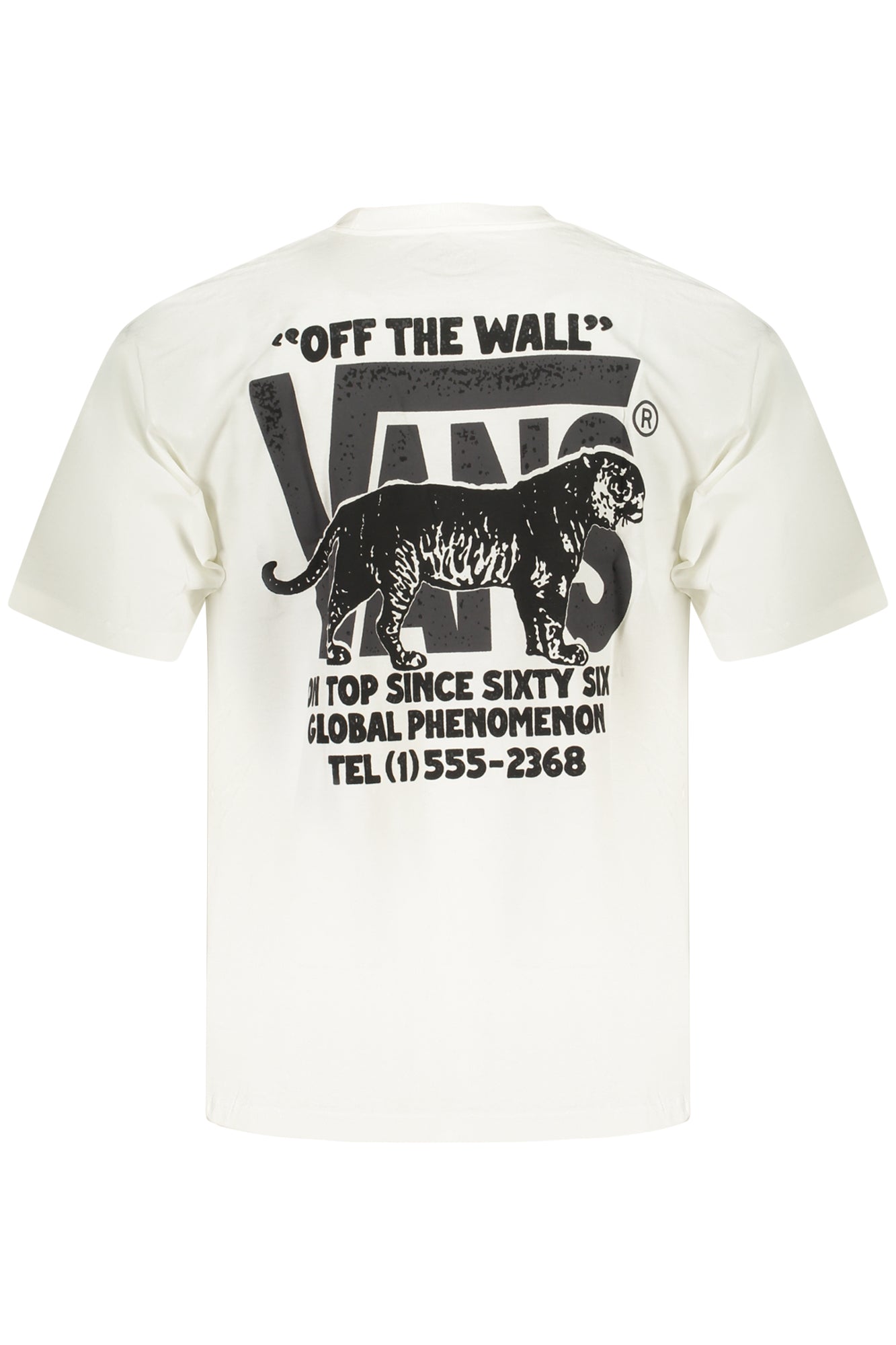 VANS MEN'S SHORT-SLEEVE T-SHIRT WHITE