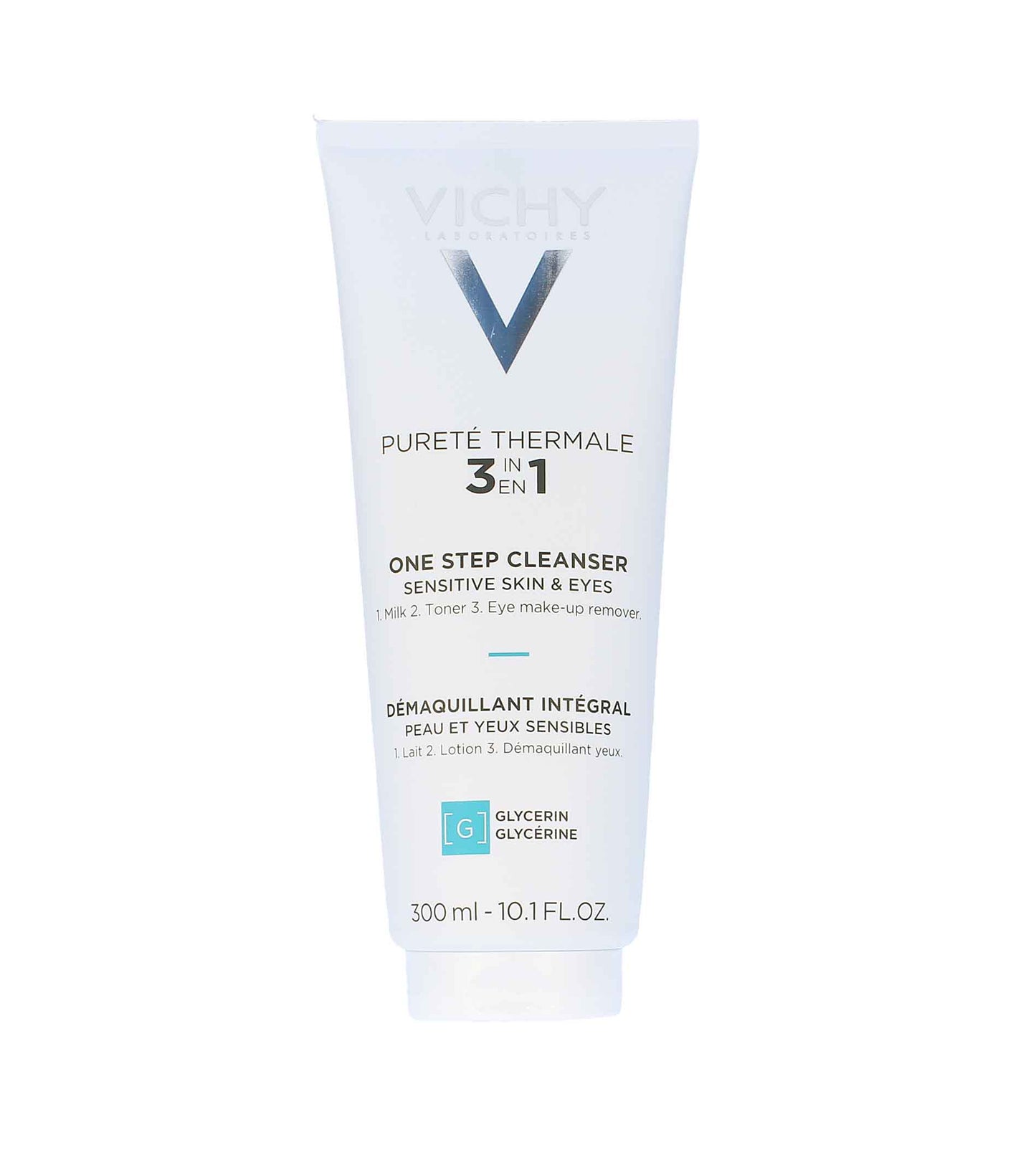 Vichy Purete Thermale emulsión desmaquillante 3 en 1 para pieles sensibles 300 ml