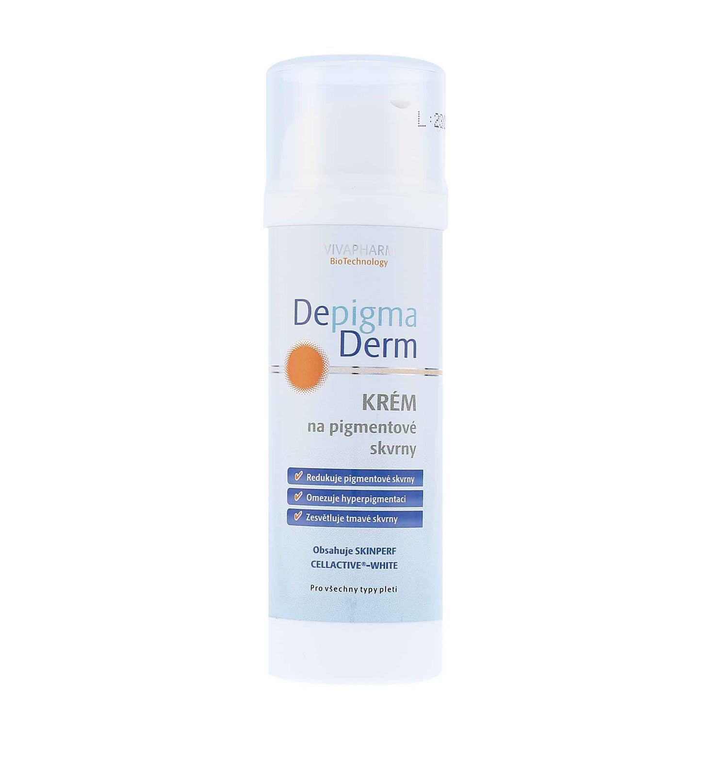 Vivapharm Depigma Derm krém na pigmentové skvrny 50 ml