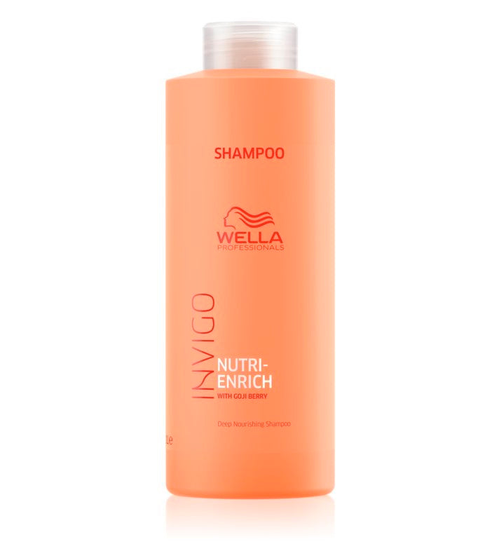 Wella Professionals Invigo Nutri-Enrich nourishing shampoo for dry and damaged hair 1000 ml