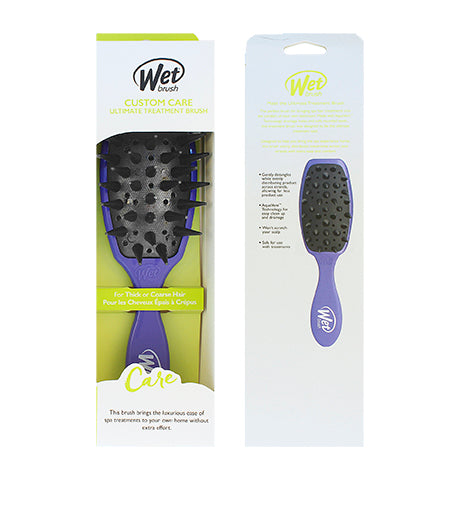 Wet Brush Custom Care Ultimate Treatment Brush kartáč na vlasy Pure Purple