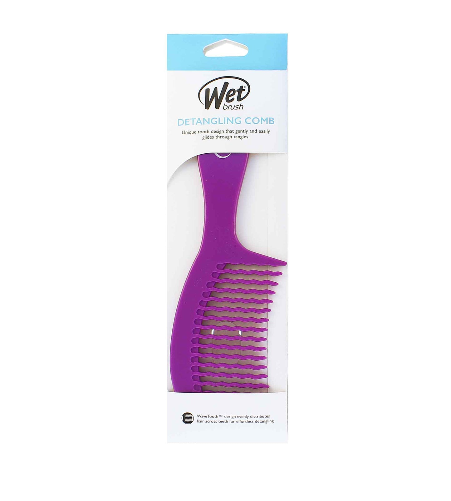 Wet Brush Detangling Comb hřeben na vlasy Purple
