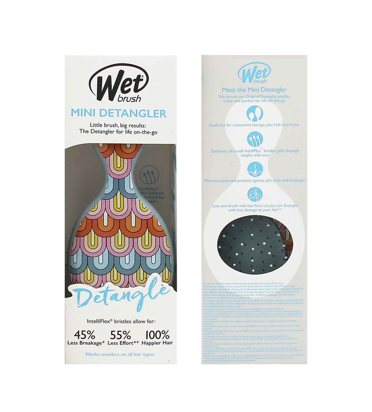 Wet Brush Endless Summer Mini Detangler Rainbows