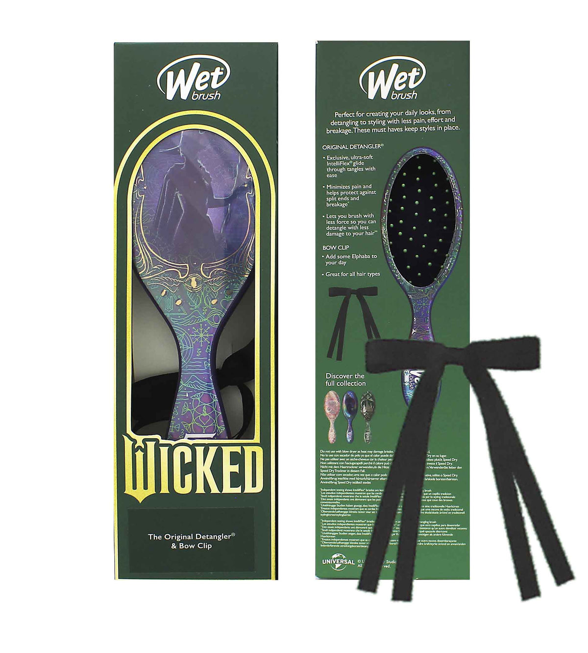 Wet Brush Original Detangler Wicked Kit Elphaba
