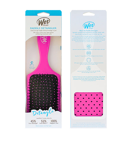 Wet Brush Paddle Detangler kartáč na vlasy Pink