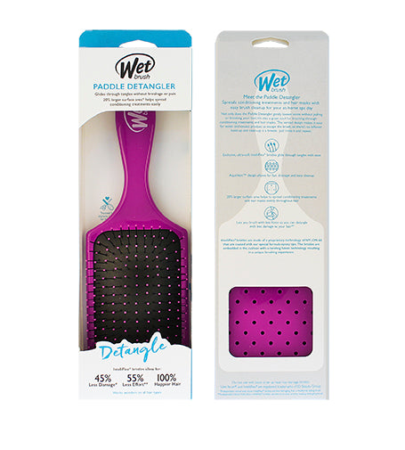 Wet Brush Paddle Detangler kartáč na vlasy Purple