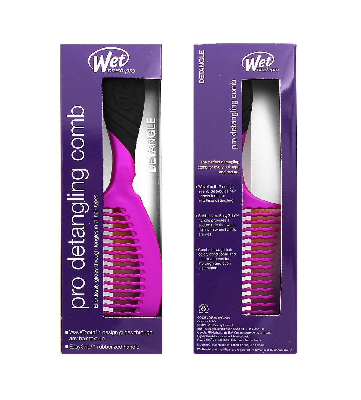 Wet Brush Pro Detangling Comb Purple