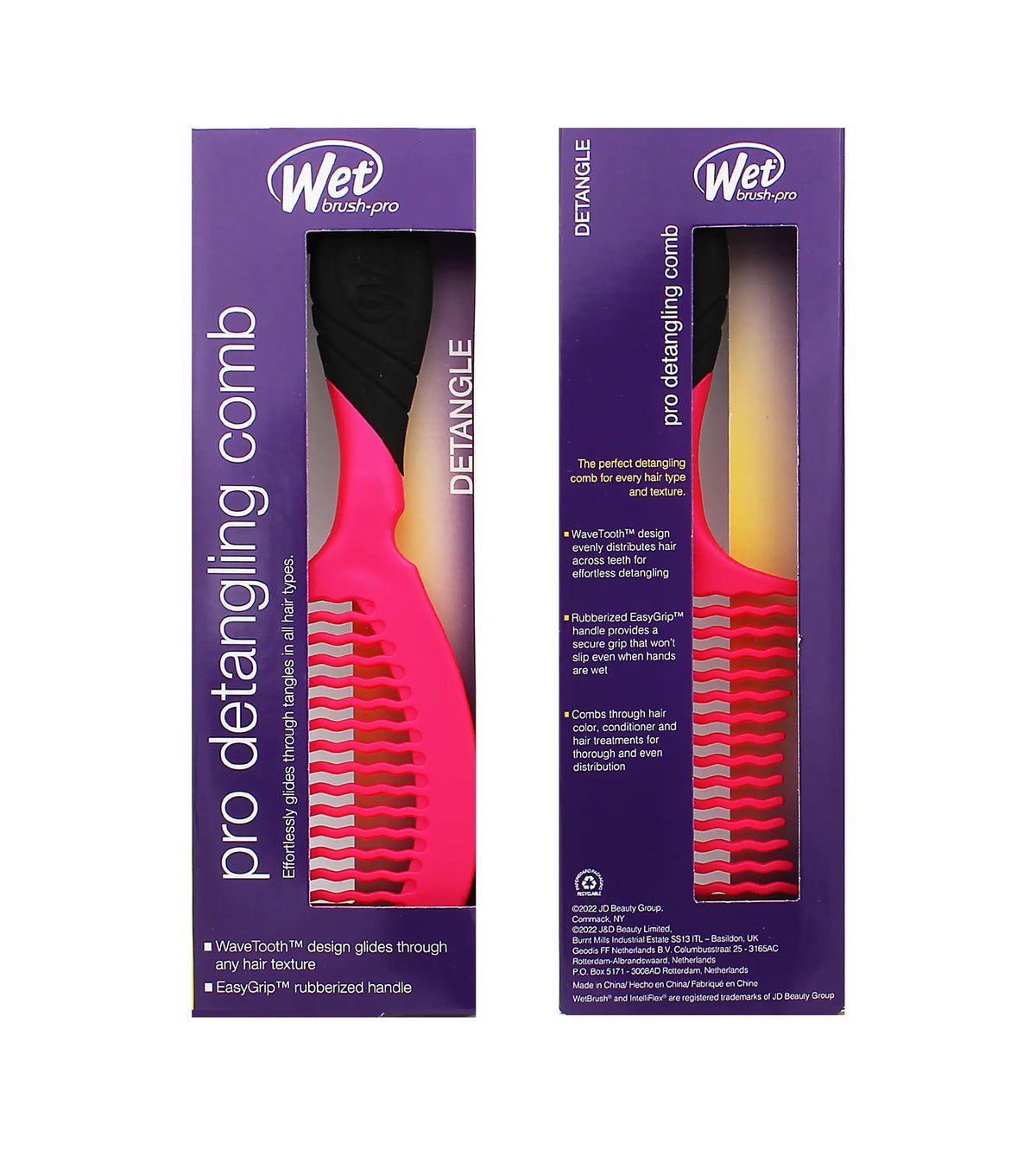 Wet Brush Pro Detangling Comb Pink