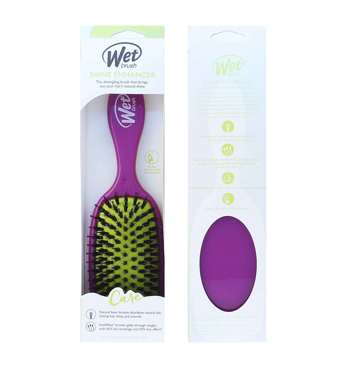 Wet Brush Shine Enhancer kartáč na vlasy Purple