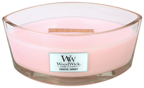WoodWick Coastal Sunset scented candle with wooden wick 453,6 g