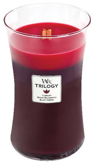 WoodWick Sun Ripened Berries scented candle with wooden wick 609,5 g