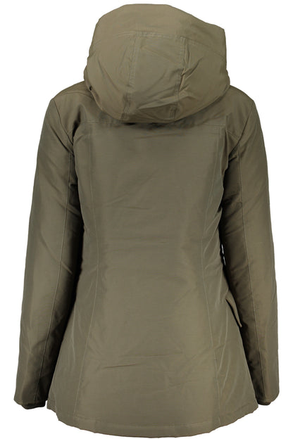 WOOLRICH GREEN WOMEN'S JACKET