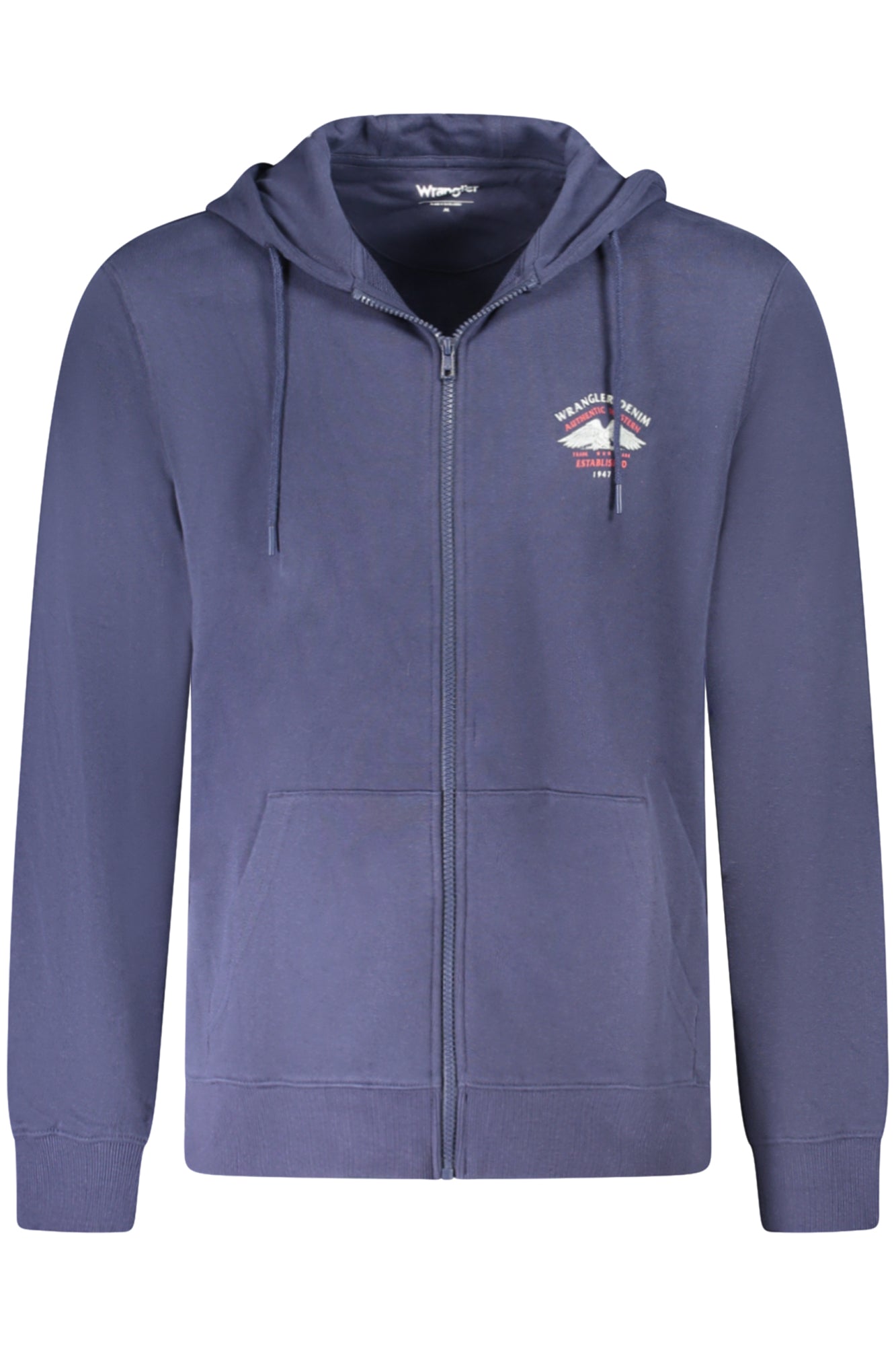 WRANGLER MEN'S ZIP-UP SWEATSHIRT BLUE