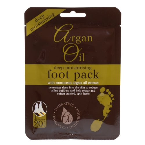 Xpel Argan Oil Deep Moisturising Foot Pack 1pair