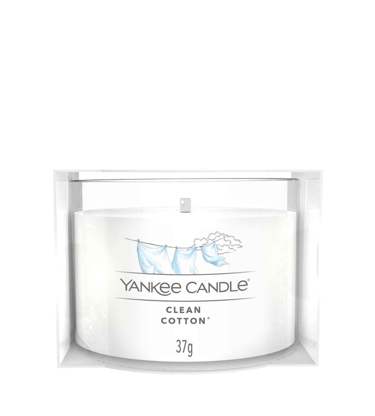Yankee Candle Clean Cotton Scented Candle 37g