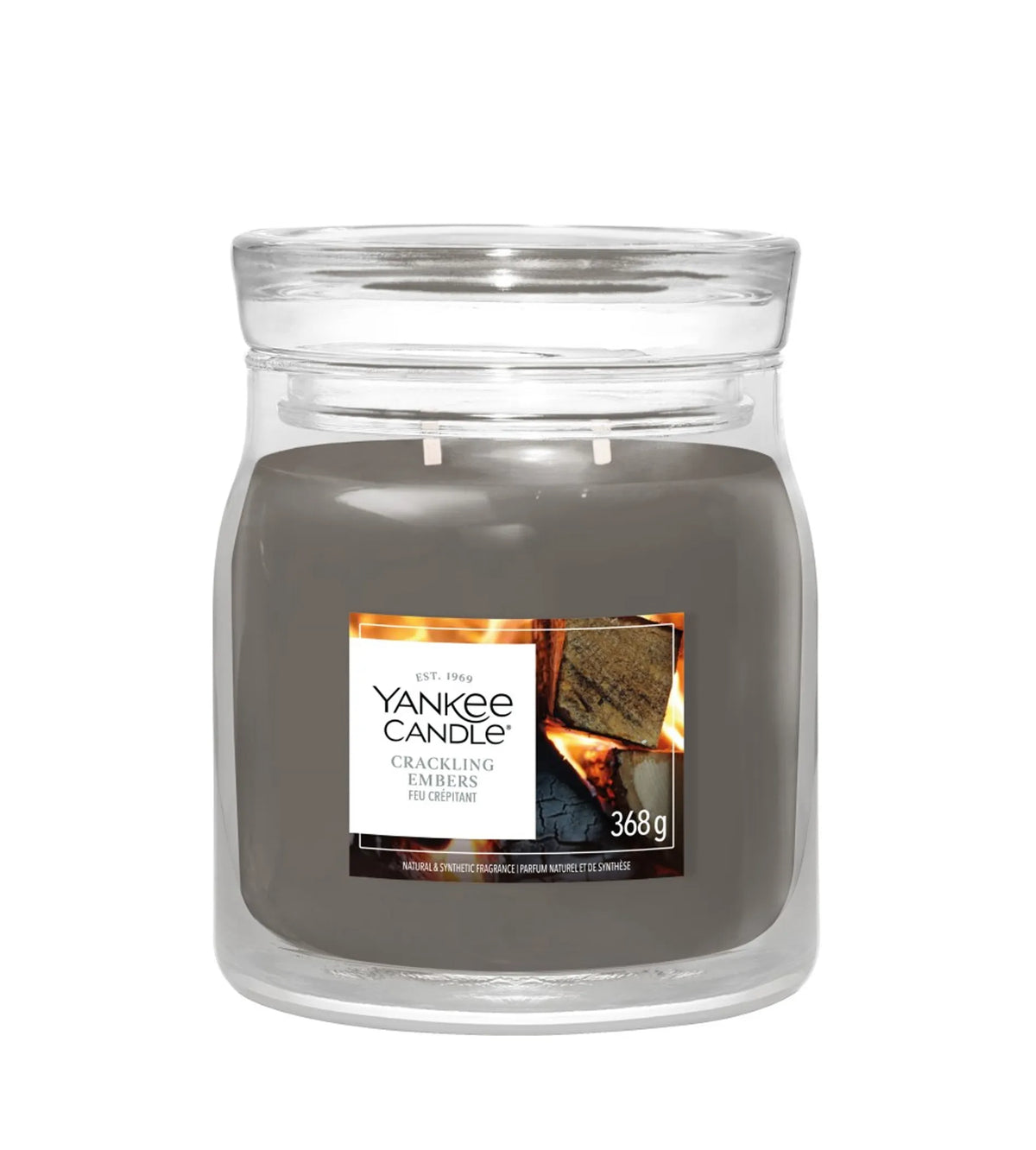 Yankee Candle Crackling Embers Signature Scented Candle 368g