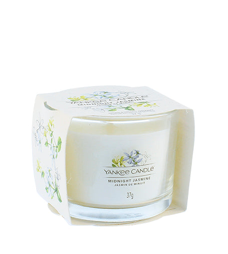 Yankee Candle Midnight Jasmine votivní svíčka ve skle 37 g