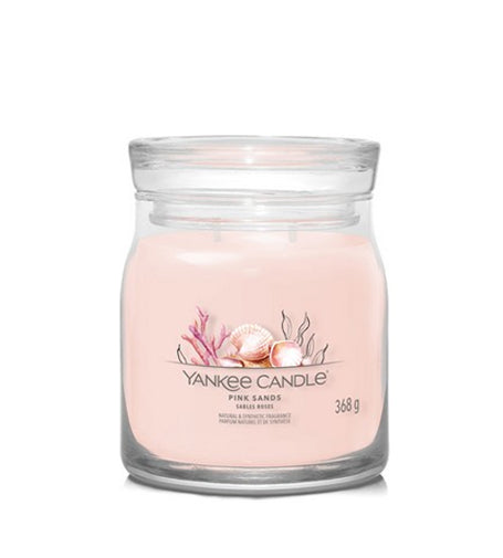 Yankee Candle Pink Sands signature svíčka střední 368 g