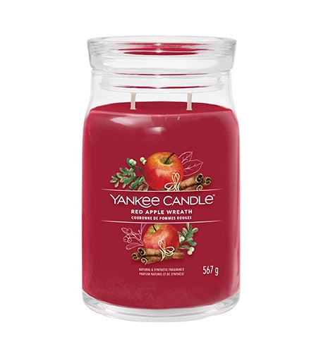 Yankee Candle Red Apple Wreath Signature Scented Candle 567g