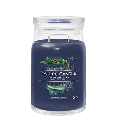 Yankee Candle Signature Lakefront Lodge vonná svíčka 567 g