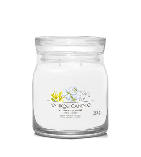 Yankee Candle Signature Midnight Jasmine signature svíčka střední 368 g