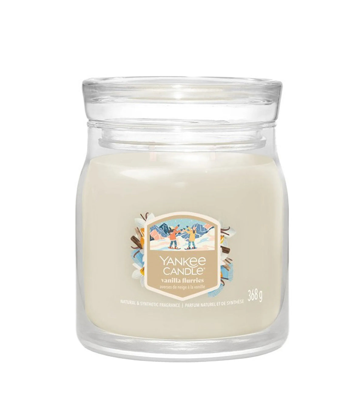 Yankee Candle Vanilla Flurries Signature Scented Candle 368g