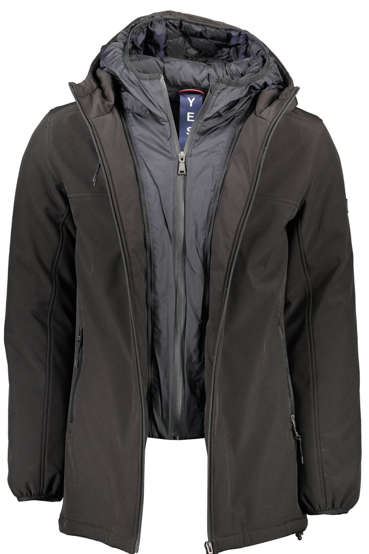 YES ZEE MEN'S BLACK JACKET