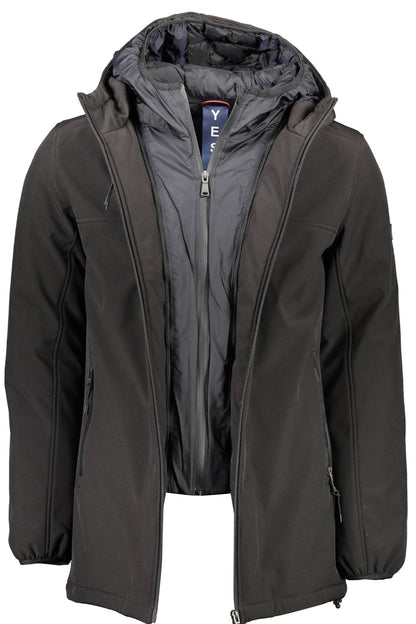 YES ZEE MEN'S BLACK JACKET