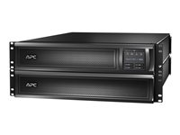 APC Smart-UPS X 3000 Rack/Tower LCD - Onduleur - CA 208/220/230/240 V - 2.7 kW - 3000 VA - Ethernet 10/100, RS-232 - connecteurs de sortie : 9 - 2U - noir Super Promo PC