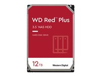WD Red Plus WD120EFBX - Disque dur - 12 To - interne - 3.5" - SATA 6Gb/s - 7200 tours/min - mémoire tampon : 256 Mo Super Promo PC