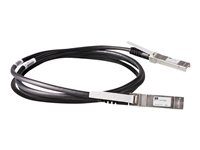 HPE X240 Direct Attach Cable - Câble de réseau - SFP+ pour SFP+ - 3 m - pour HPE 10XXX, 12XXX, 5120, 5500, 59XX, 75XX; FlexFabric 1.92, 11908; Modular Smart Array 1040 Super Promo PC