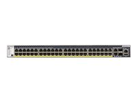NETGEAR ProSAFE M4300-52G-PoE+ - Commutateur - C3 - Géré - 2 x 10/100/1000/10000 + 2 x 10 Gigabit SFP+ + 48 x 10/100/1000 (PoE+) - Montable sur rack - PoE+ Super Promo PC