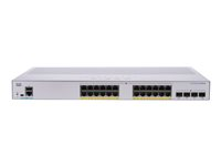 Cisco Business 350 Series 350-24P-4X - Commutateur - C3 - Géré - 24 x 10/100/1000 (PoE+) + 4 x 10 Gigabit SFP+ - Montable sur rack - PoE+ (195 W) Super Promo PC