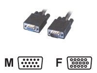 MCL Samar - Rallonge de câble VGA - HD-15 (M) pour HD-15 (F) - 2 m - moulé Super Promo PC
