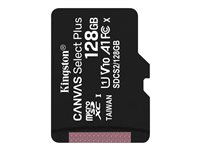 Kingston Canvas Select Plus - carte mémoire flash - 128 Go - microSDXC UHS-I Super Promo PC